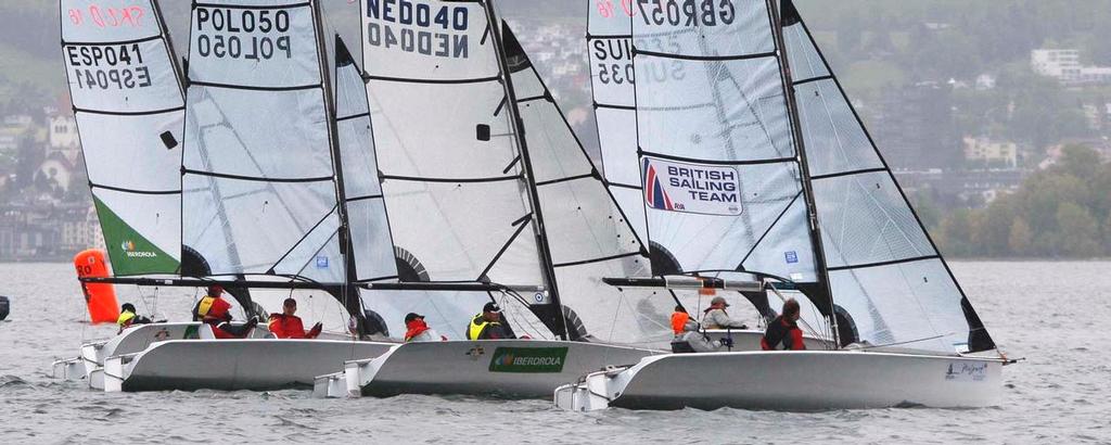 SKUD Start - 2013 Access Class European Championships  © sailability.ch